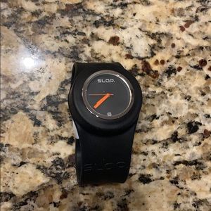 Black with red hands Slapwatch